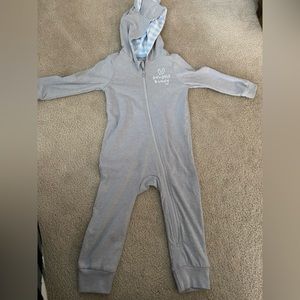 Cat and Jack Hooded Bunny Romper Easter Tail